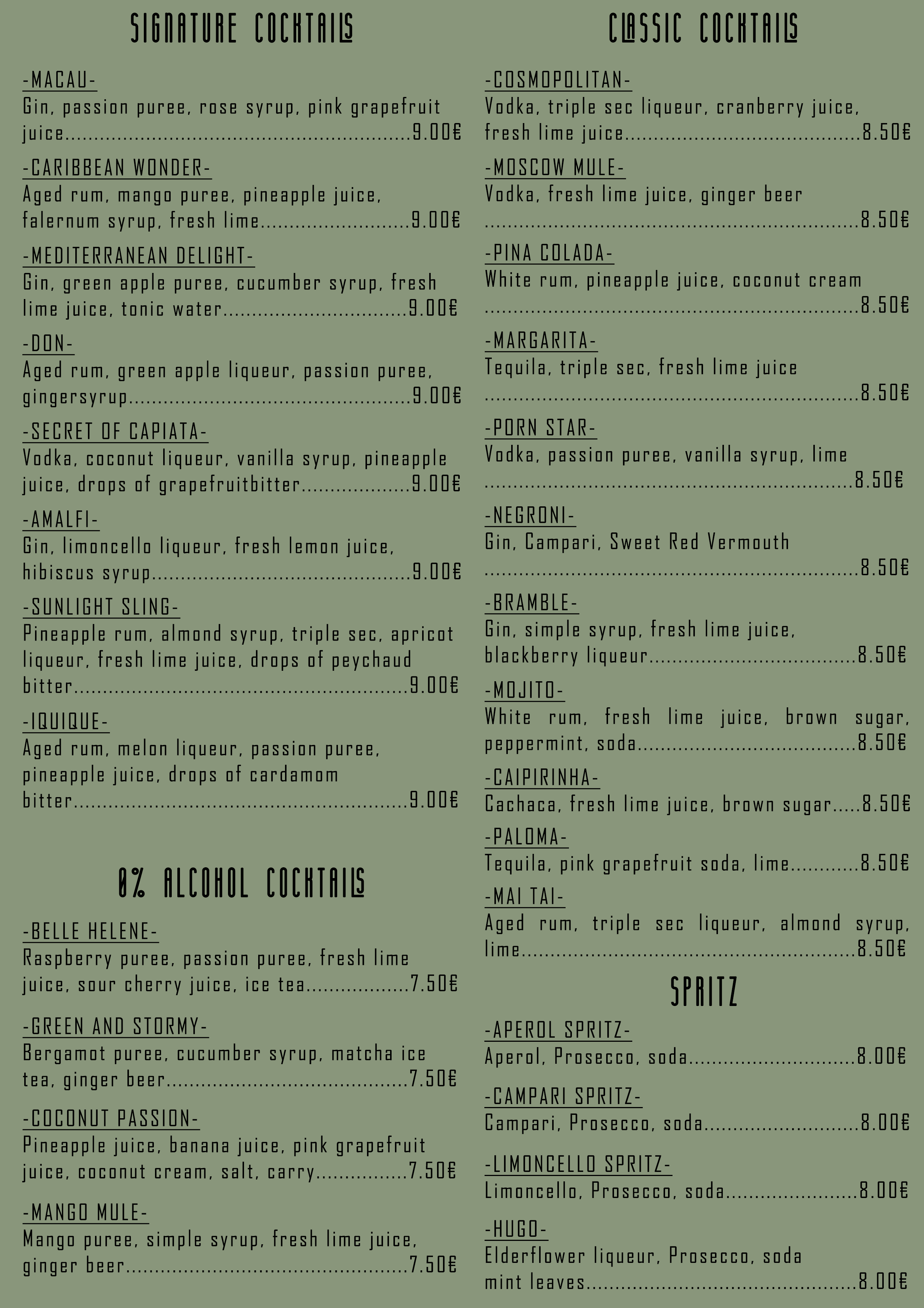 Paralos Cocktails Summer 2023_prices